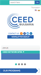 Mobile Screenshot of ceed-bulgaria.org
